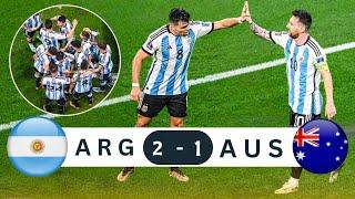 Messi Destroyed Australia With His Magical Performance In The World Cup 2022