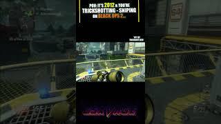 720 NO SCOPE Black Ops 2 BALLISTA TOP 5 SNIPER in COD HISTORY? #callofduty #warzone #shorts