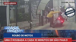 Aconteceu na Semana | REPORTAGEM ESPECIAL: uma moto é roubada a cada dez minutos em SP