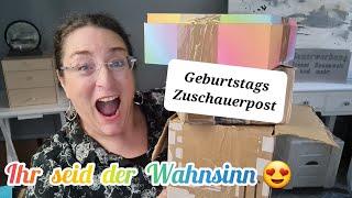 Zuschauerpost - meine Überraschungspäckchen  zum Geburtstag 