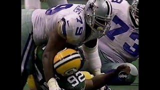 Erik Williams & Larry Allen vs Reggie White (1996) | OL vs DL Matchup