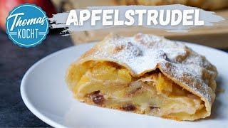 Apfelstrudel - nach original wiener Rezept - so einfach geht das!