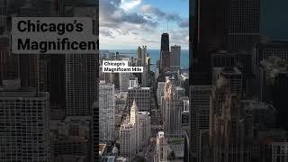 Chicago’s beautiful Magnificent Mile  @thefacetpixel #chicago #drone #beautiful #360chicago