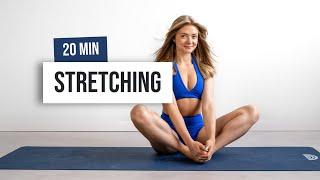 Day 7: 20 MIN STRETCHING for Flexibility and Mobility  (HIIT IT HARD - The Comeback Challenge)