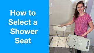 How to Select a Shower Seat | Tub Transfer Bench vs. Shower Chair