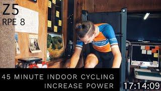 Indoor cycling Workout | 45 Minute Up & Unders | Increase FTP | Fitness Training