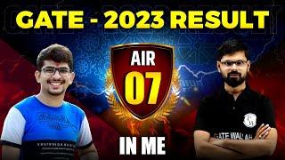 Meet Rushi Kariya AIR - 7 in Mechanical Engineering | GATE 2023 Results | GATE Wallah