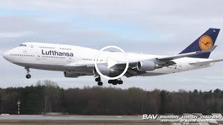 Boeing 747-400 - Lufthansa D-ABTL - touch and go at Manching Air Base