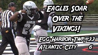 Egg Harbor Twp. 33 Atlantic City 6 | West Jersey Football League | Week 6 | Soumaworo 2 TDs