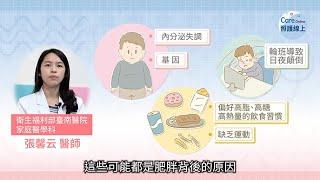 控制體重改善健康，醫師助你一臂之力