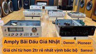 Báo Giá Âm Ly Bãi Nhật | Giá Chỉ Hơn 2tr | Amply Nhật Bãi Hà Nội | Amply Giá Rẻ Pioneer Denon Sansui