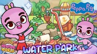  PEPPA PIG AT THE WATER PARK  AVATAR WORLD 24/7