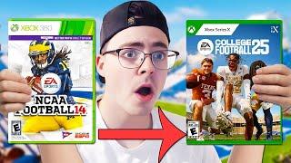 Shocking Differences Between NCAA 14 and College Football 25!