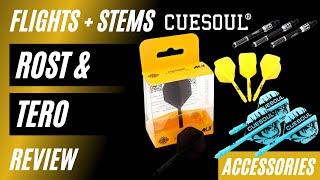 Cuesoul Rost & Tero Flights and Stems Review | Darts Reviews TV