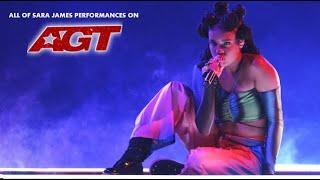 ALL OF SARA JAMES PERFORMANCES ON AMERICA'S GOT TALENT 2022