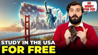 How to study in the US for FREE | Scholarships | Education in USA