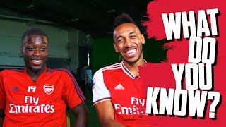 NAME GOLDEN BOOT WINNERS | Pierre-Emerick Aubameyang v Nicolas Pepe | What Do You Know?