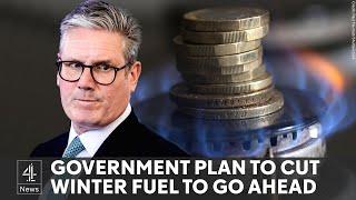 Dozens of MPs refuse to back plans to cut winter fuel payments