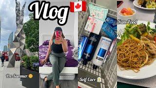 Canada Vlog: Home Appartment Tour, Drug Store Self Care, Work , Pre Summer Vibe, Business Life