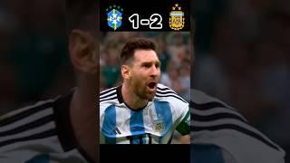 Brazil  vs Argentina   | Fifa World Cup 2030 Final | Highlights #shorts #messi #football