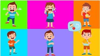 Fun Songs About Emotions and Feelings for Kids | MEEMO LEARNING