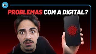 Problemas ao desbloquear seu celular com a digital? Tente cadastrar o mesmo dedo mais de uma vez