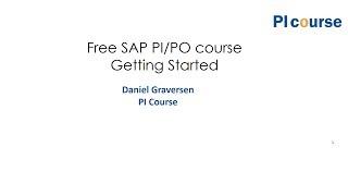 Free SAP PI/PO introduction