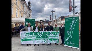 Pressegespräch Stadt Land Fest Leoben 2024