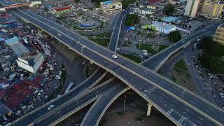 Drone flight around Accra, Ghana