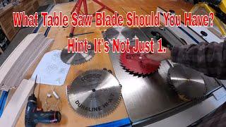 All About Table Saw Blades- My Take On What Table Saw Blades You Should Have!