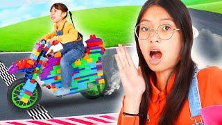 ¡Wendy presta su moto de Lego pero con un reto! ️