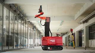 Hilti JAIBOT - A construction robot  for construction automation of overhead drilling