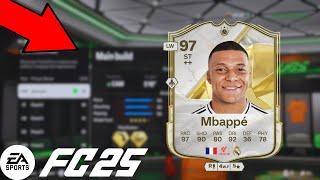 Official Kylian Mbappé Build For FC25 Clubs!