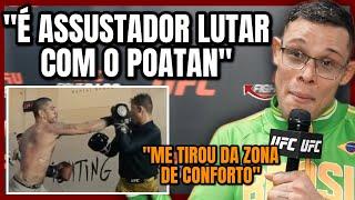 CAIO BORRALHO REVELOU COMO ESTÁ SENDO TREINAR COM O ALEX POATAN