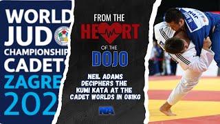 Neil Adams deciphers the Kumi Kata at the Cadet Worlds in o81kg