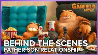 Father-Son Relationship | The Garfield Movie Behind The Scenes