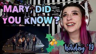 REACTION | PENTATONIX "MARY, DID YOU KNOW?" | HOLIDAY 2019