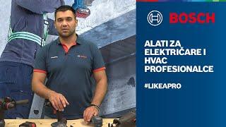 Bosch Professional alati za električare i HVAC profesionalce