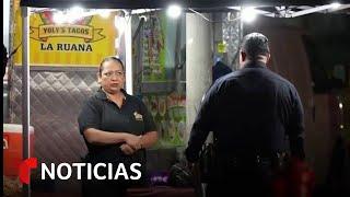 Inquietud en Los Ángeles tras serie de ataques violentos a negocios de tacos | Noticias Telemundo