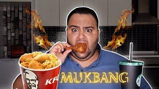 KIZARAN TAVUK MU YOKSA HAYATIM MI? KFC MUKBANG