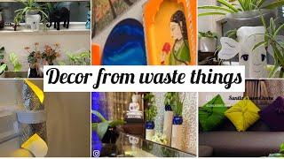 Easy Home Decor Ideas with waste Materials | 10 diys in 1 Video