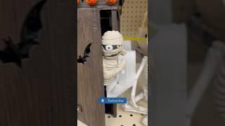 2023: Big Lots Animated Halloween Outhouse with pop out mummy #shorts (phrase 6)