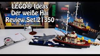 Review LEGO Jaws / Der weiße Hai (Ideas Set 21350)