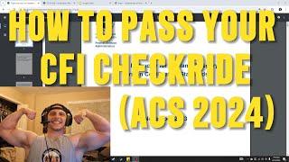 How to pass your CFI checkride! (Full guide)