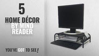 Top 10 Home Décor By Mind Reader [ Winter 2018 ]: Mind Reader 'Raise' Metal Mesh Monitor Stand