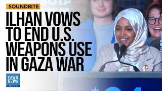 Ilhan Omar Gives Victory Speech After Being Re-Elected to U.S. House | Dawn News English