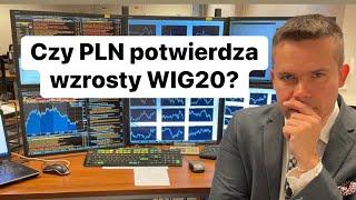 Czy PLN potwierdza zachowanie indeksu WIG20?