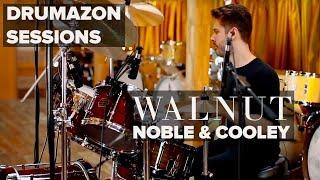 Noble & Cooley Walnut Classic Drum Kit & Snare Drum Session at Drumazon Feat. Rocky Morris