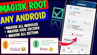 How To Magisk Root Any Android 11 12 10 9 8 Rooting 2023 | Without Pc Kingroot | Mkteasysu Github |