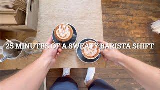 POV- A barista shift on the HOTTEST day of the year